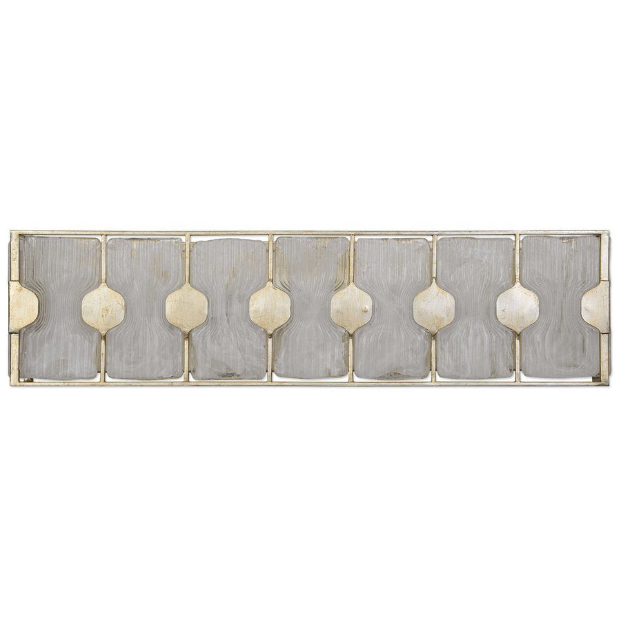 Uttermost Rene 4-Light Swirl Glass Vanity Strip Lighting