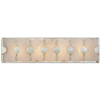 Uttermost Rene 4-Light Swirl Glass Vanity Strip Lighting