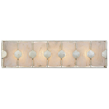 Uttermost Rene 4-Light Swirl Glass Vanity Strip Lighting