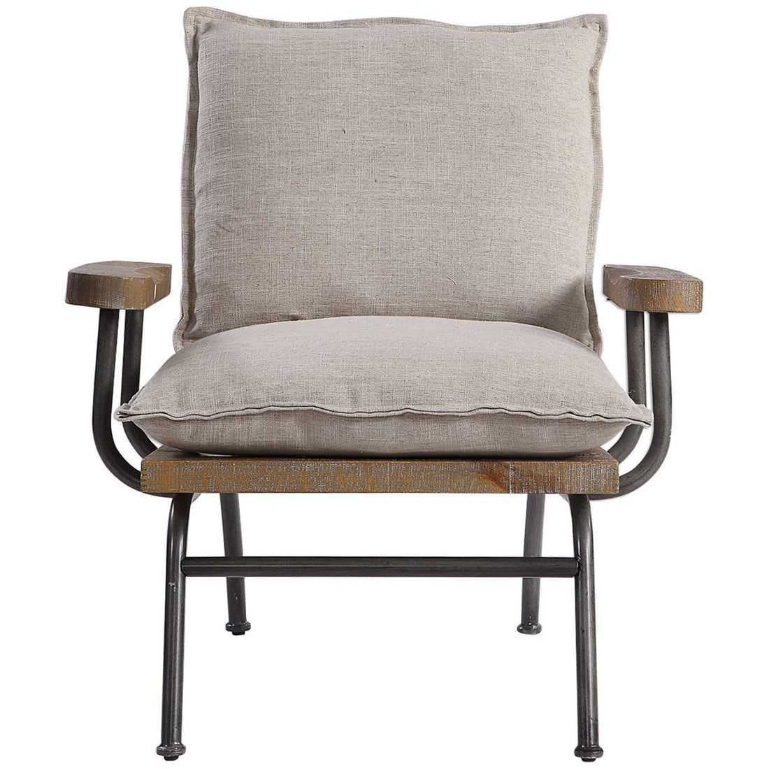 Uttermost Declan Industrial Accent Chair