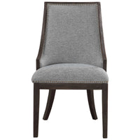 Uttermost Janis Ebony Accent Chair