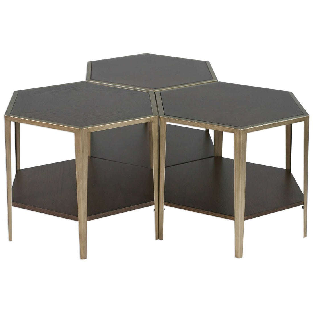 Uttermost Alicia Geometric Accent Table