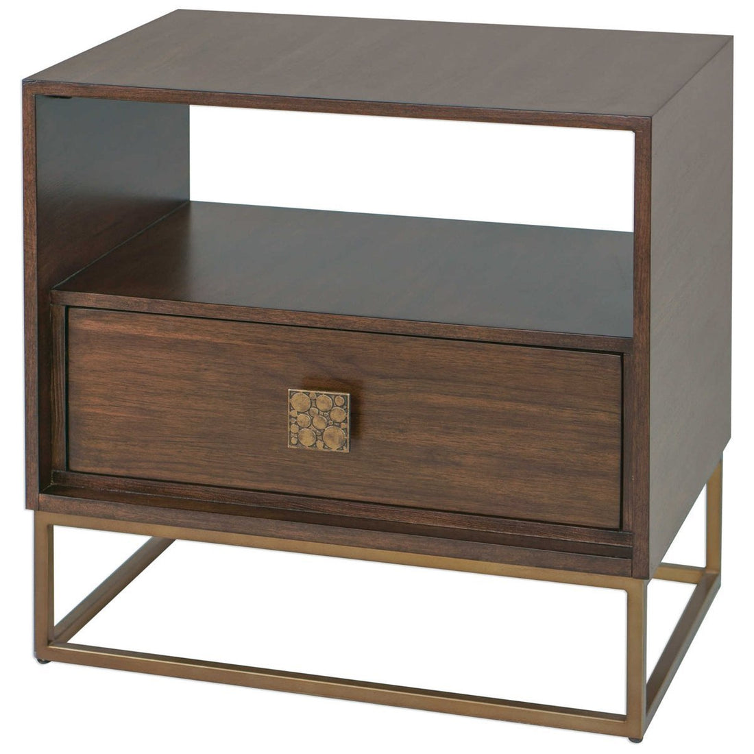 Uttermost Bexley Walnut Side Table