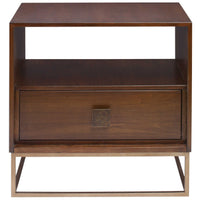 Uttermost Bexley Walnut Side Table