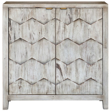 Uttermost Catori Smoked Ivory Console Cabinet