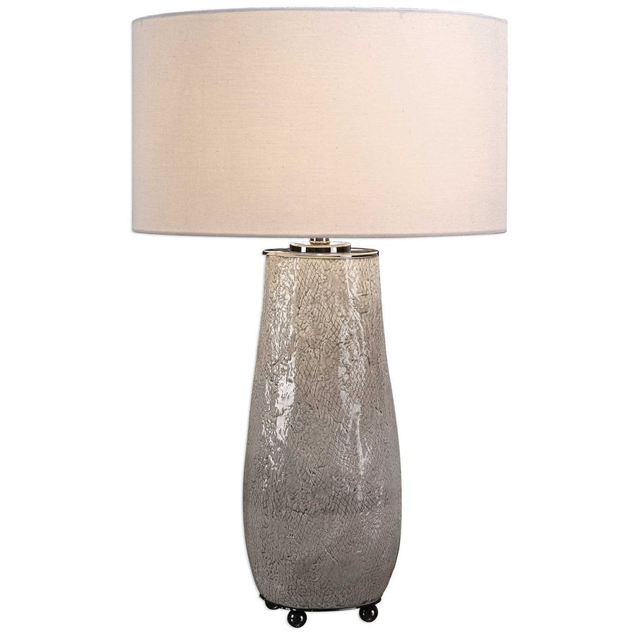 Uttermost Balkana Aged Gray Table Lamp