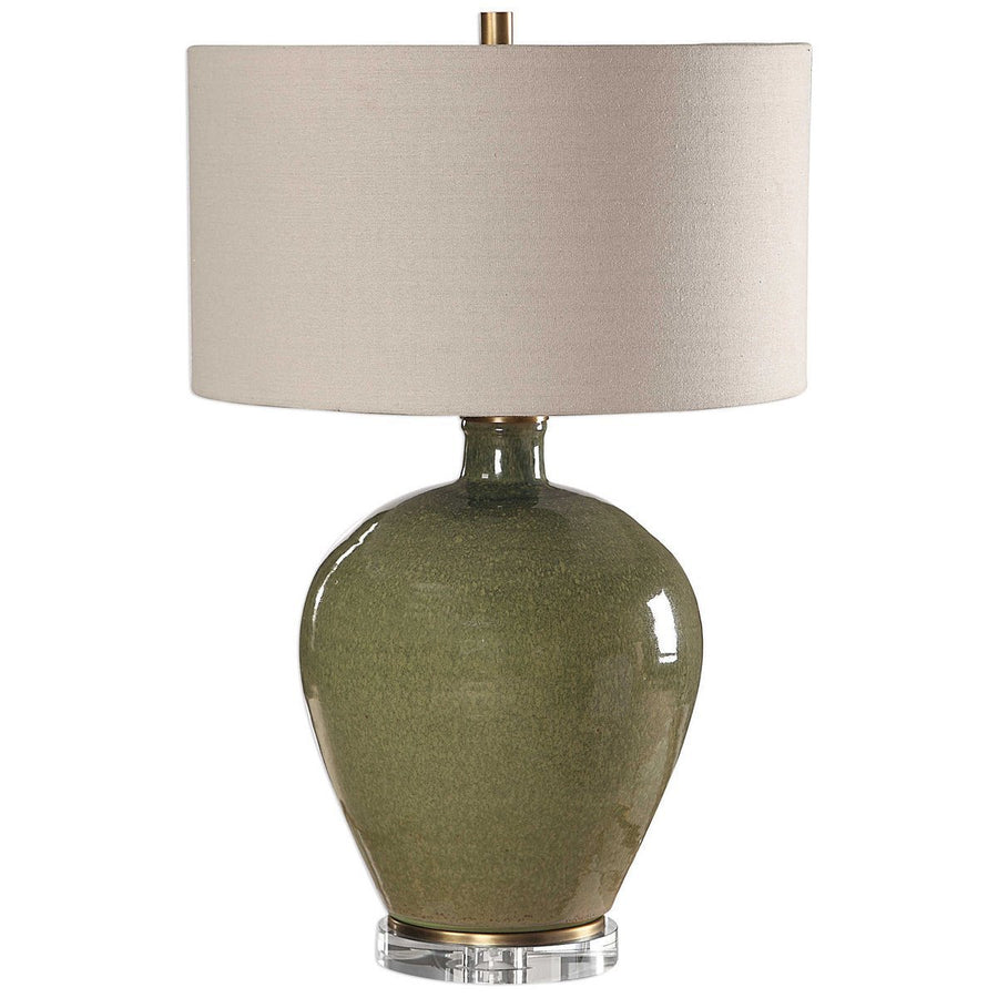 Uttermost Elva Emerald Table Lamp