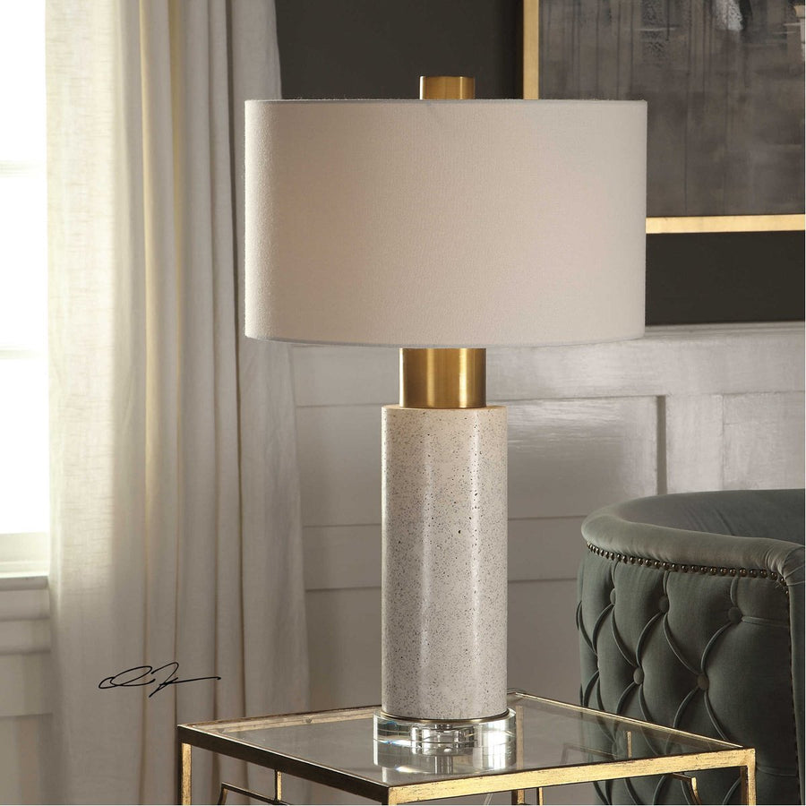 Uttermost Vaeshon Concrete Table Lamp