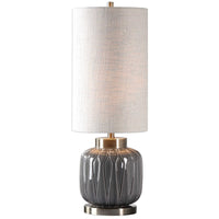 Uttermost Zahlia Aged Gray Ceramic Lamp