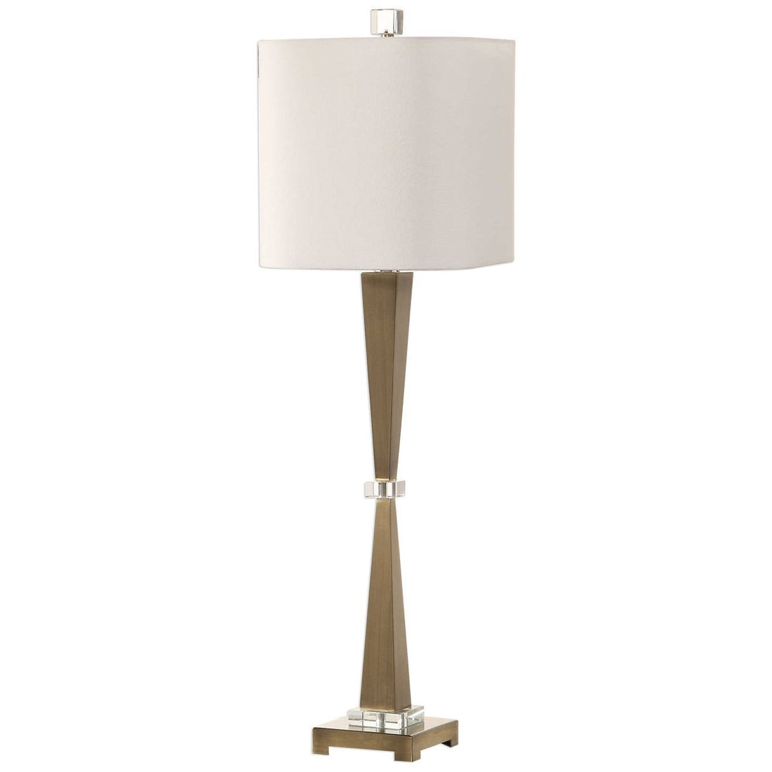 Uttermost Niccolai Antiqued Nickel Lamp