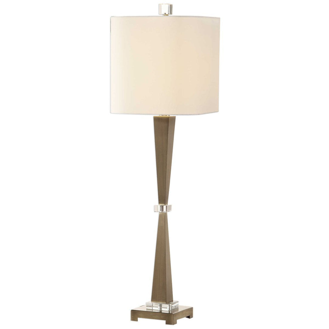 Uttermost Niccolai Antiqued Nickel Lamp