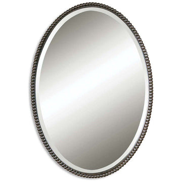 Uttermost Sherise Bronze Oval Mirror