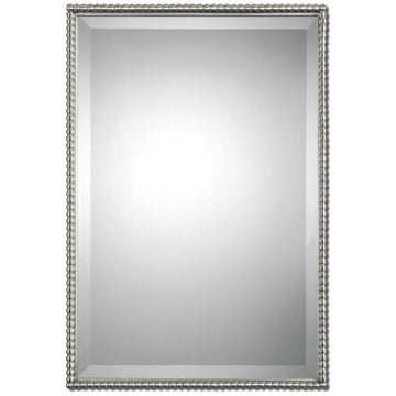 Uttermost Sherise Brushed Nickel Mirror