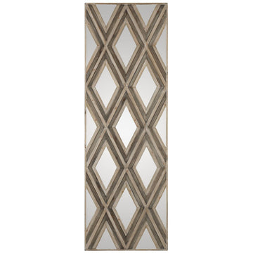 Uttermost Tahira Geometric Argyle Pattern Wall Mirror