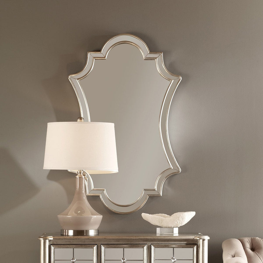 Uttermost Elara Antiqued Silver Wall Mirror