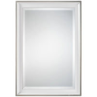 Uttermost Lahvahn White Silver Mirror