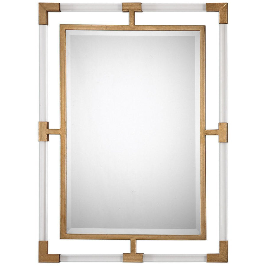 Uttermost Balkan Modern Gold Wall Mirror