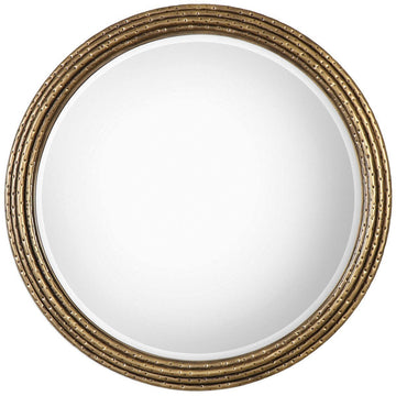 Uttermost Spera Round Gold Mirror