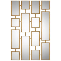 Uttermost Kennon Forged Gold Rectangles Mirror