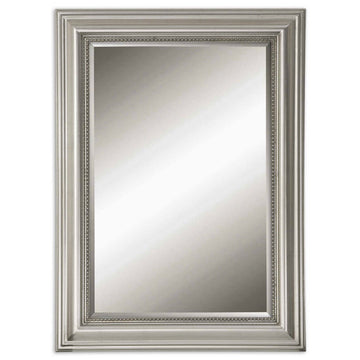 Uttermost Stuart Silver Beaded Mirror