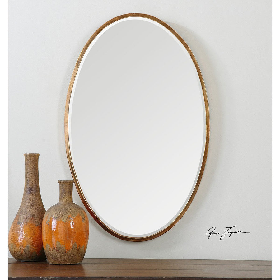 Uttermost Herleva Gold Oval Mirror