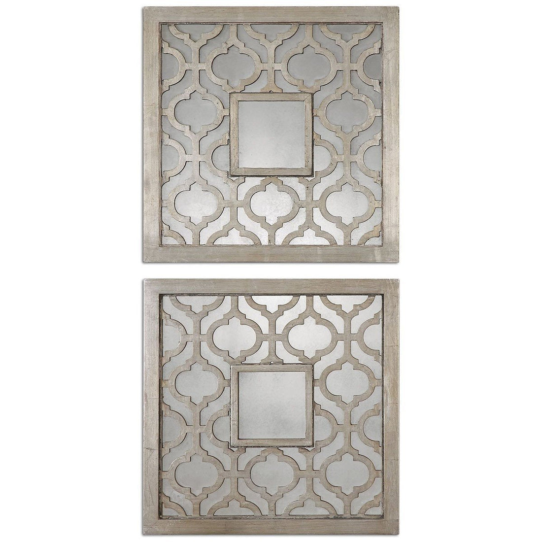 Uttermost Sorbolo Squares Decorative Mirror, Set of 2