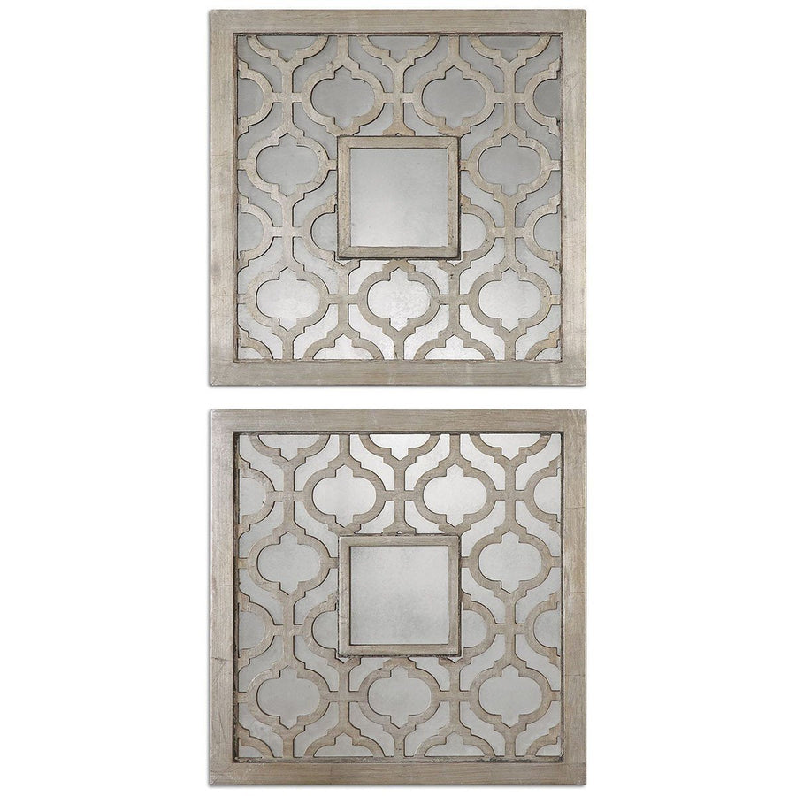 Uttermost Sorbolo Squares Decorative Mirror, Set of 2