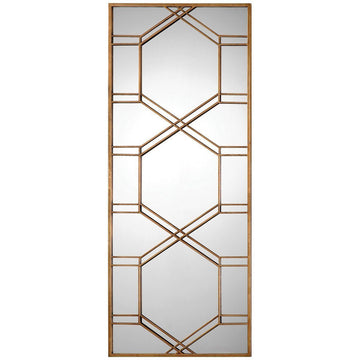 Uttermost Kennis Gold Leaf Leaner Mirror