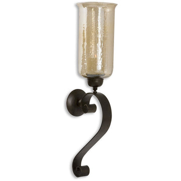 Uttermost Joselyn Bronze Candle Wall Sconce