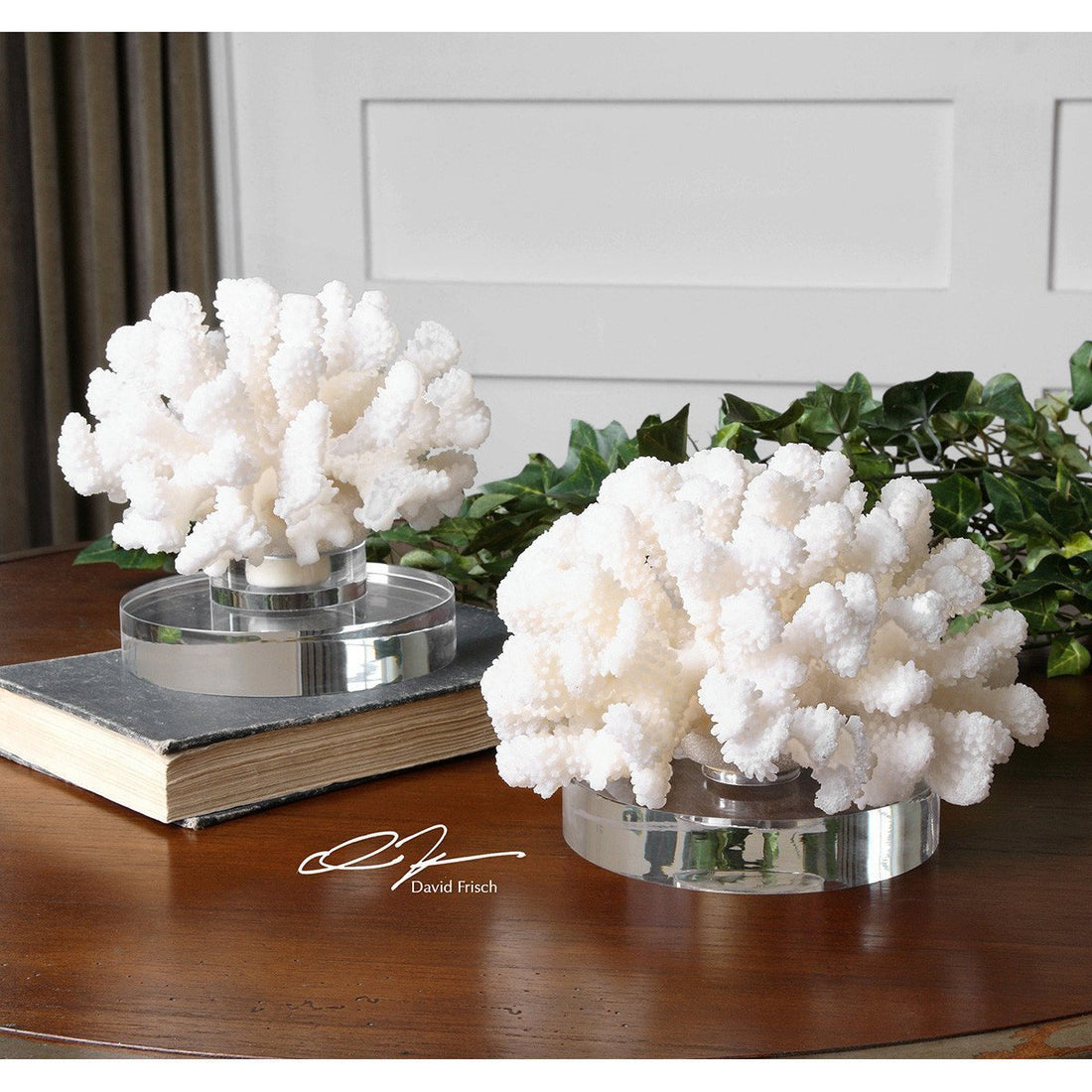 Uttermost Hard Coral Sculptures, 2-Piece Set