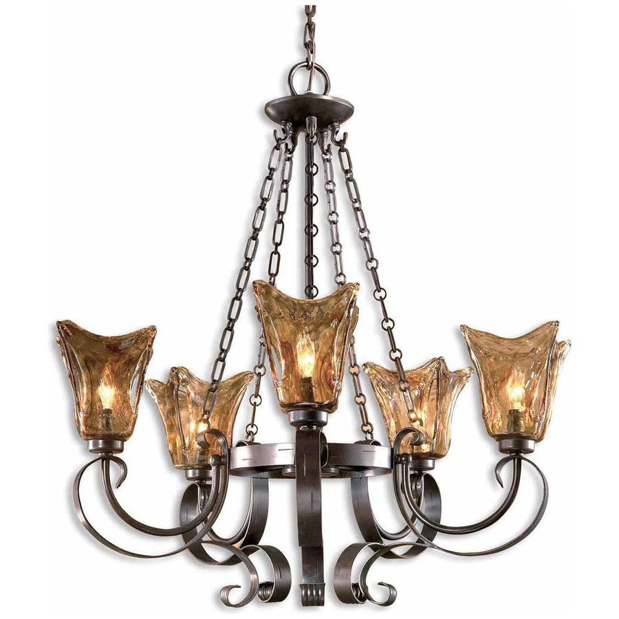 Uttermost Vetraio 5-Light Oil Rubbed Bronze Chandelier