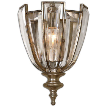 Uttermost Vicentina 1-Light Crystal Wall Sconce