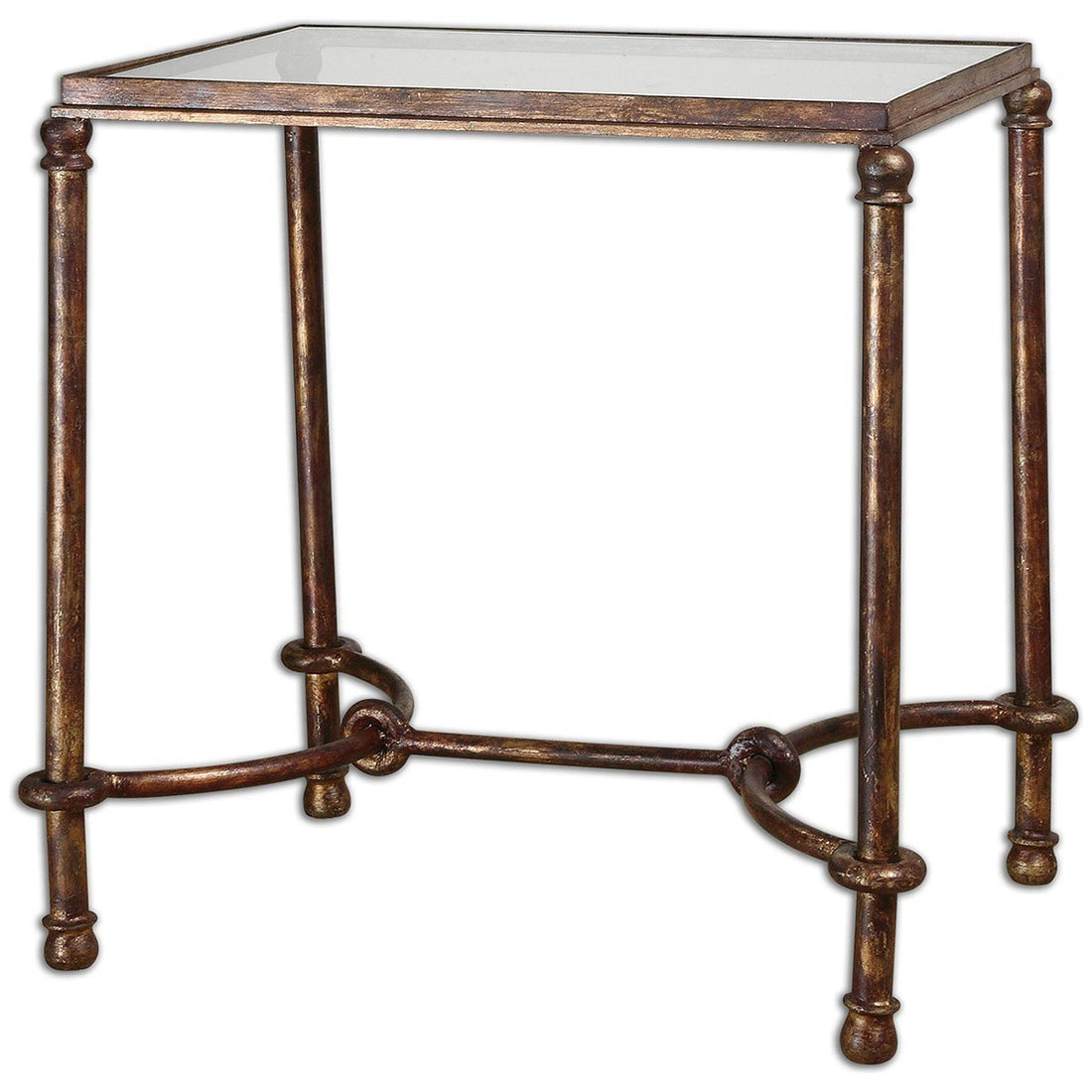 Uttermost Warring Iron End Table