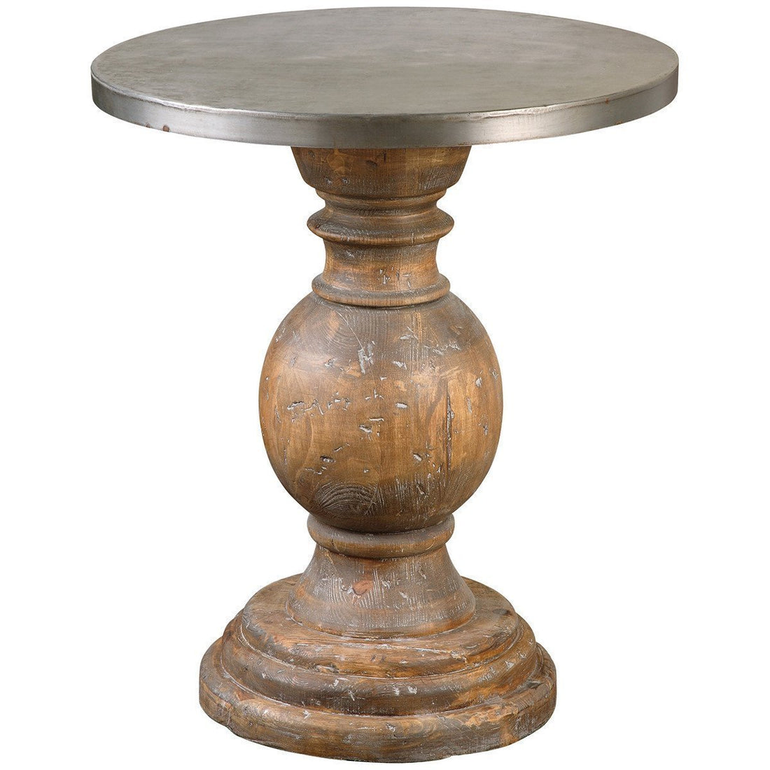 Uttermost Blythe Wooden Side Table