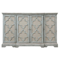 Uttermost Sophie 4-Door Grey Cabinet