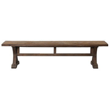 Uttermost Stratford Salvaged Wood Bench