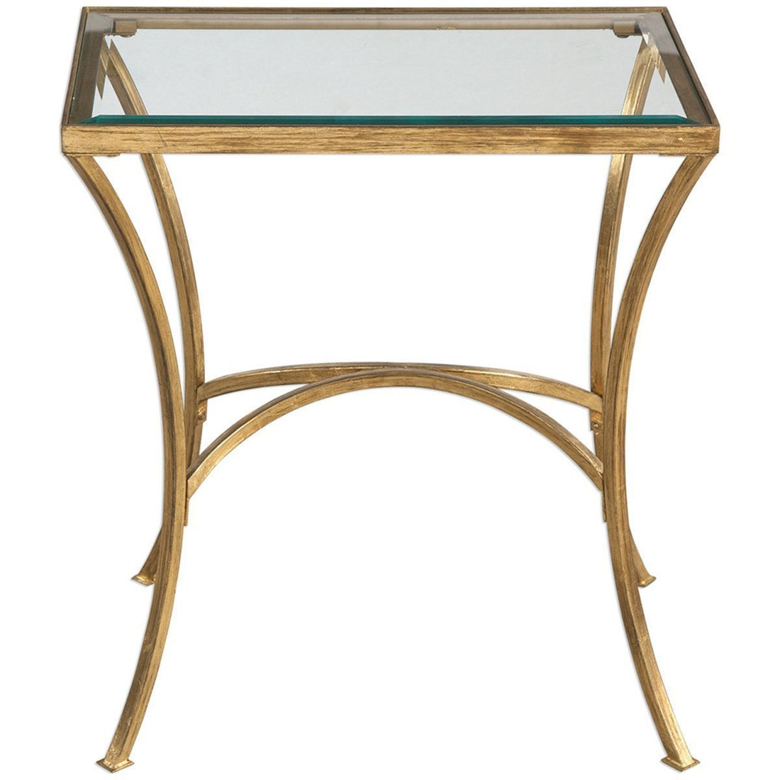 Uttermost Alayna Gold End Table