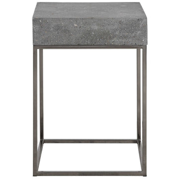 Uttermost Jude Concrete Accent Table