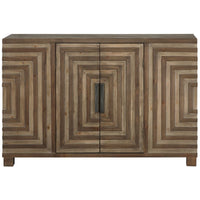 Uttermost Layton Geometric Console Cabinet