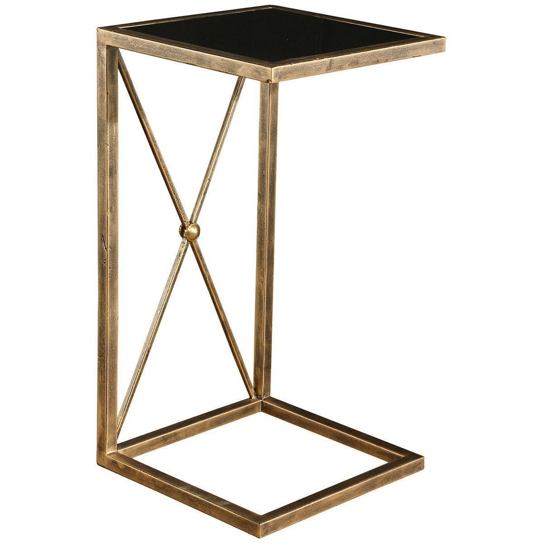 Uttermost Zafina Gold Accent Table