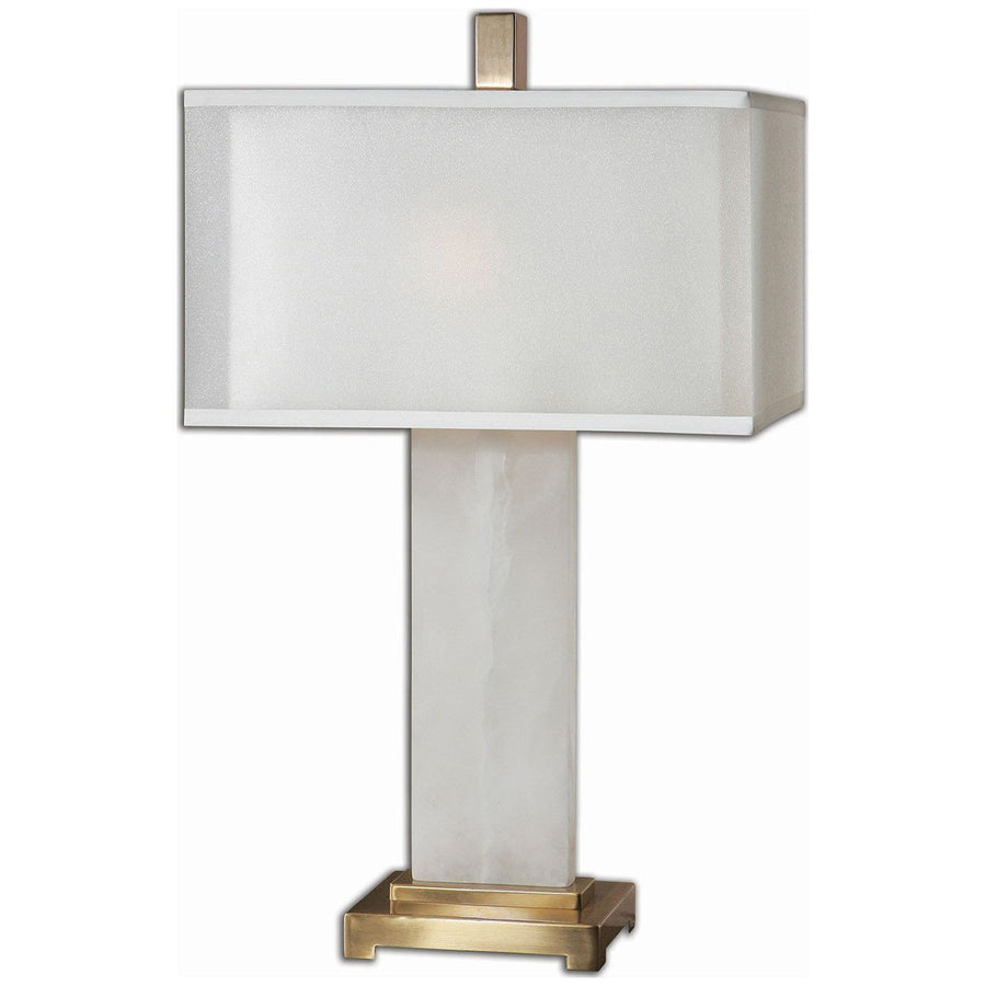 Uttermost Athanas Alabaster Lamp