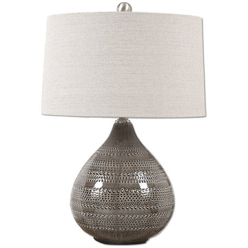 Uttermost Batova Smoke Gray Lamp