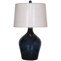 Uttermost Lamone Blue Glass Lamp