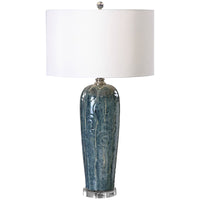 Uttermost Maira Blue Ceramic Table Lamp