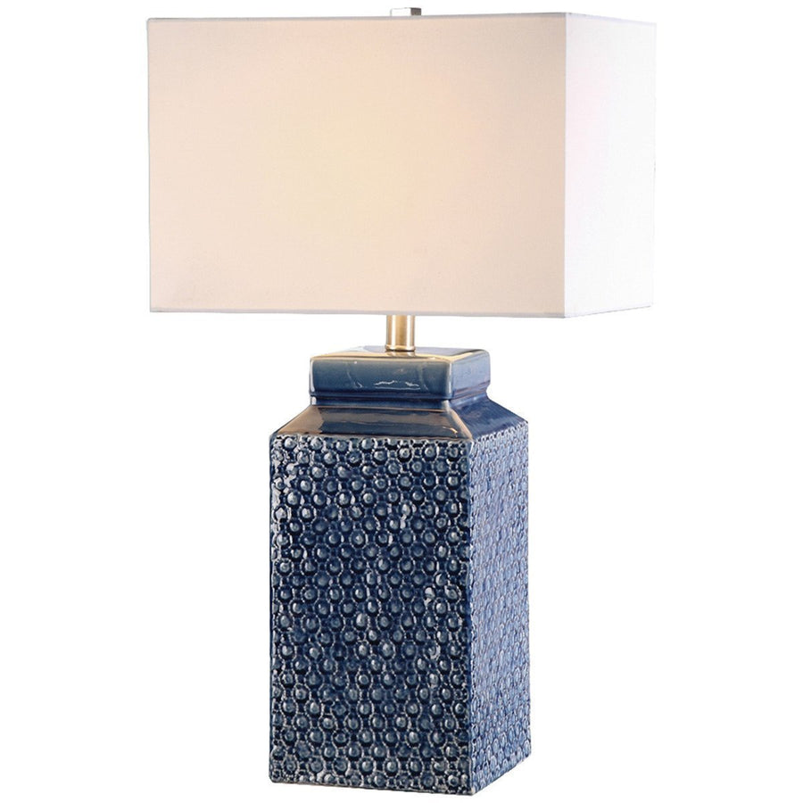 Uttermost Pero Sapphire Blue Lamp