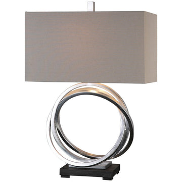 Uttermost Soroca Silver Rings Lamp