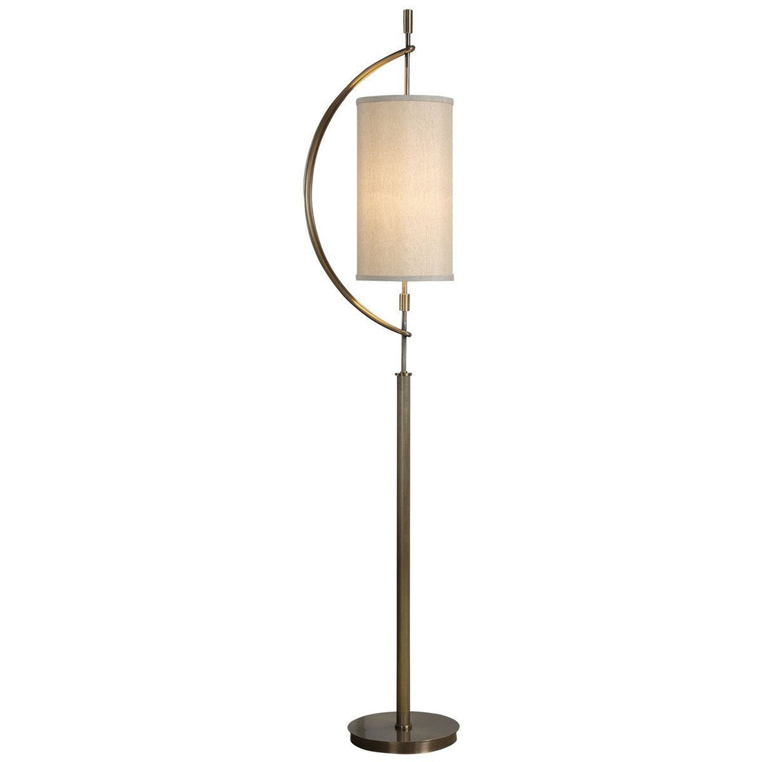 Uttermost Balaour Antique Brass Floor Lamp