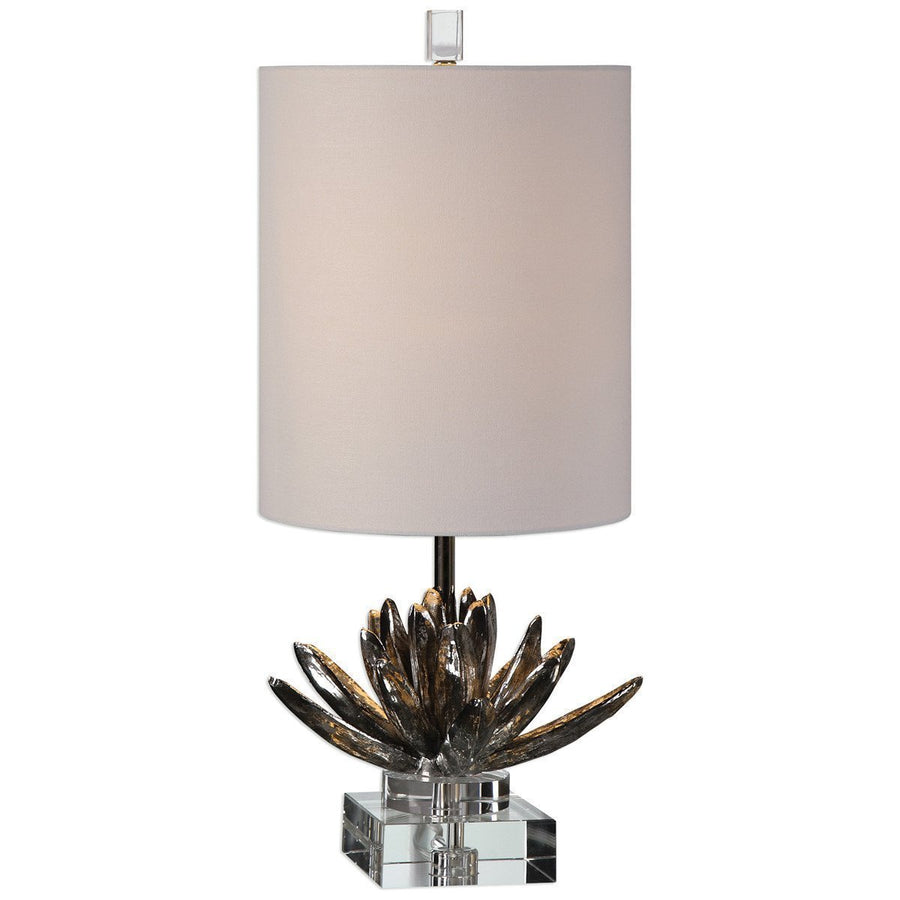 Uttermost Silver Lotus Accent Lamp