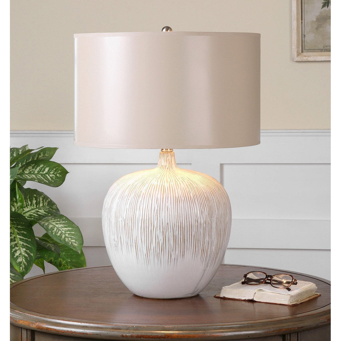 Uttermost Georgios Textured Ceramic Lamp