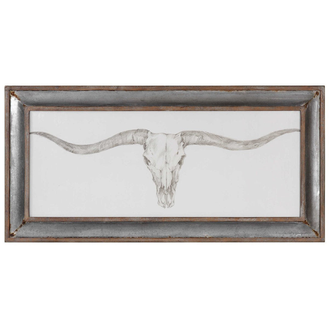 Uttermost Western Skull Mount Print